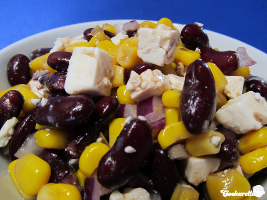 Mais-Bohnen-Salat mit Feta | Cookarella – Rezepte, kreatives Kochen und ...