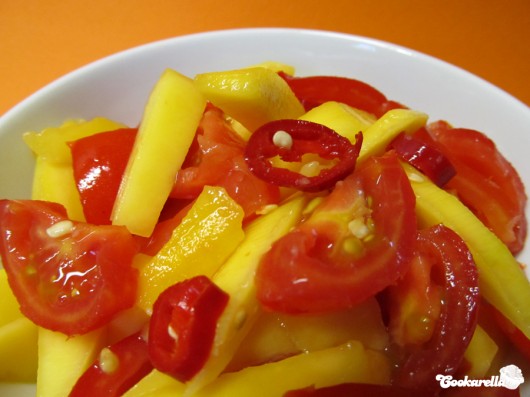 Mango-Tomaten-Salat