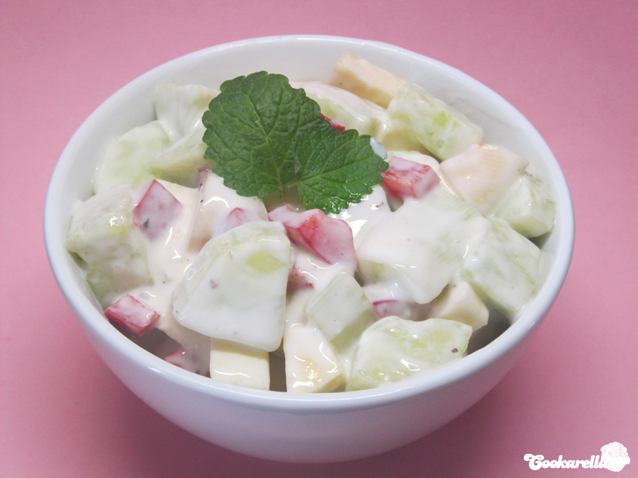 Gurken-Apfel-Salat | Cookarella – Rezepte, kreatives Kochen und mehr! ♥